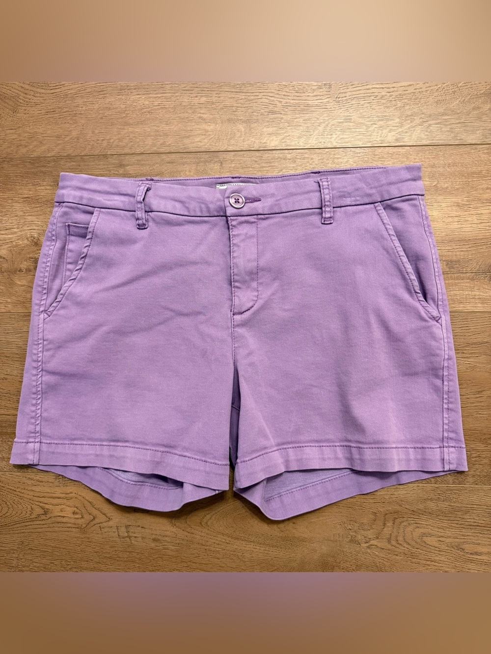 KUT From The Kloth Women’s Catherine Trouser Short, Chino, Lavender, Sz. 12